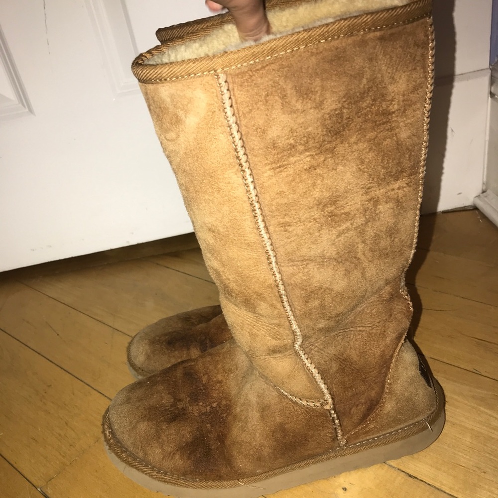 Tall Chestnut Boots